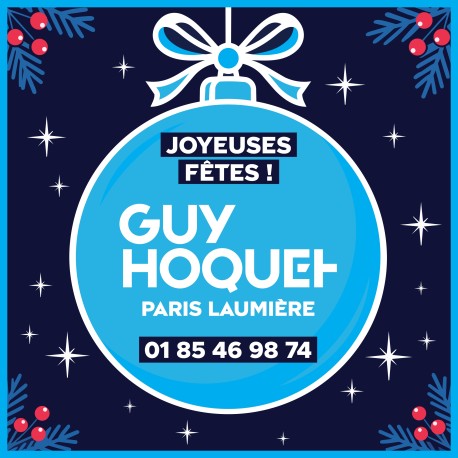 JOYEUSES FETES 600 mm Recto Seul 6 Oeillets Franco de Port