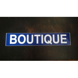 Stickers BOUTIQUE 100 x 500 mm