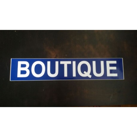 Stickers BOUTIQUE 100 x 500 mm