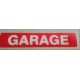 Stickers GARAGE 60 x 300 mm