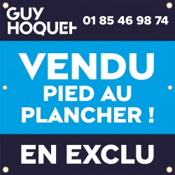 VENDU PIED AU PLANCHER