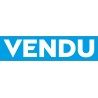 Stickers VENDU 100 x 500 mm Franco